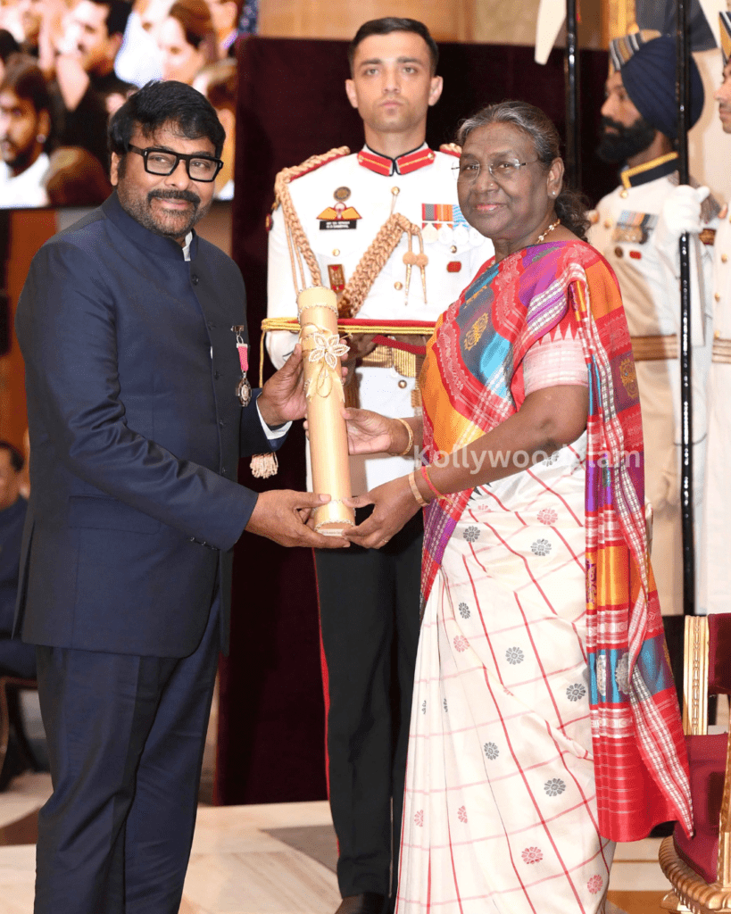 Padma Vibhushan Award Chiranjeeevi