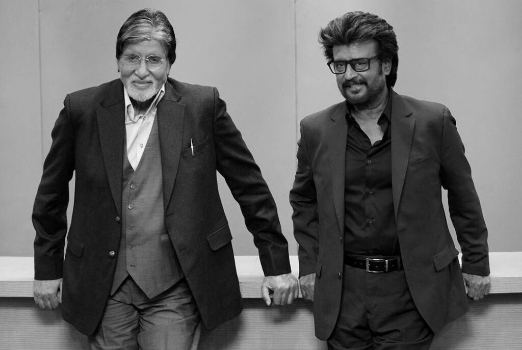 Amitabh Bachchan and Rajinikanth