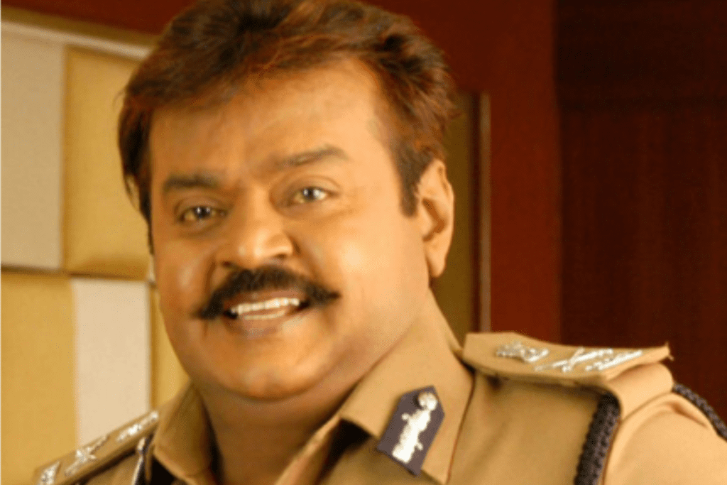 Vijayakanth in a Cop story