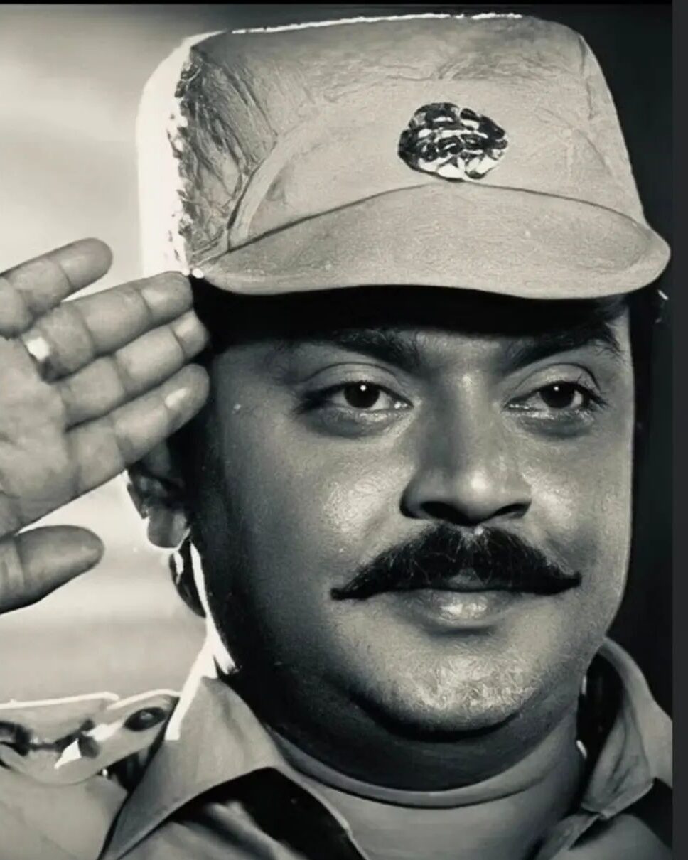 Vijayakanth as police
