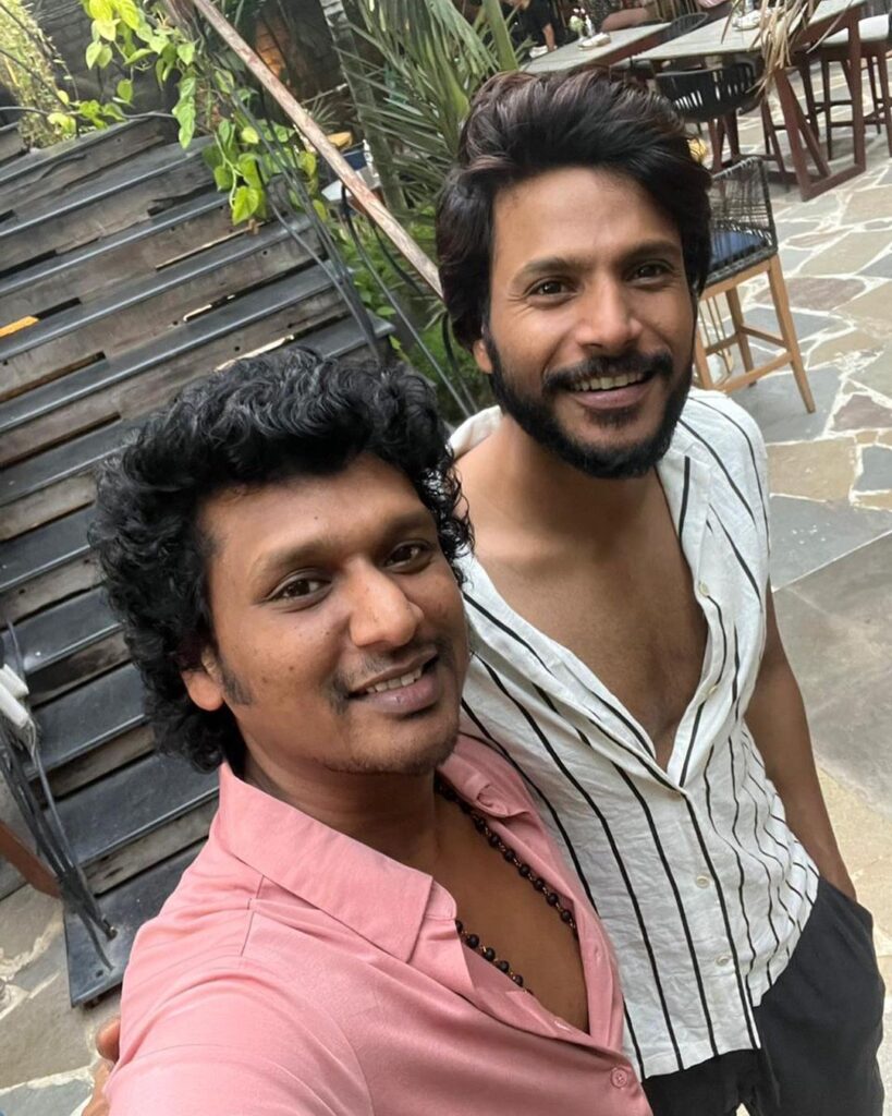 Lokesh Kanagaraj and Sandeep Kishan