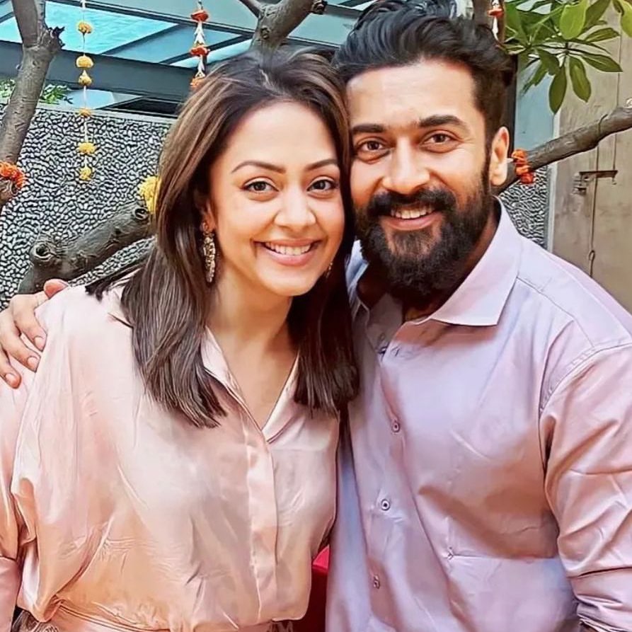 Suriya and Jyothika