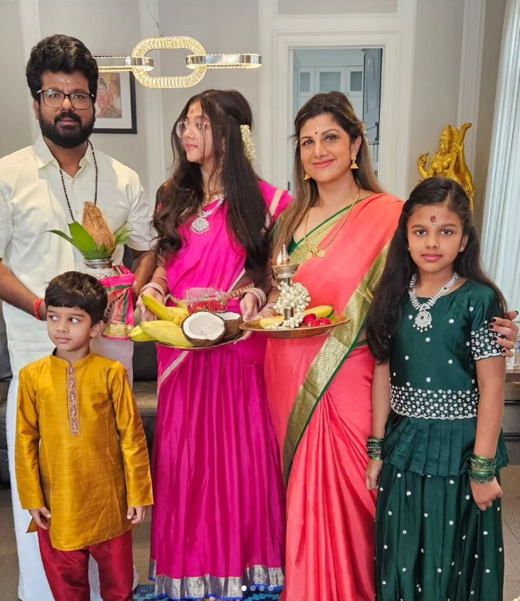 Rambha Family Photo!