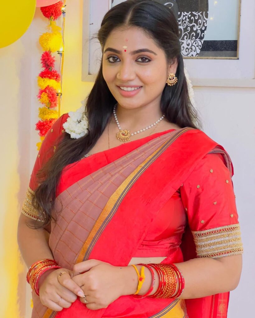 Chellamma serial actress Anshitha