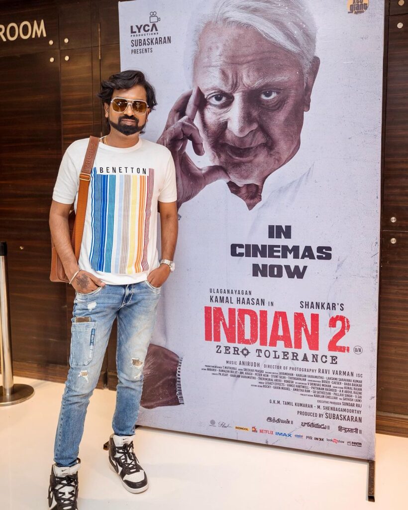 Jagan at Indian 2 show