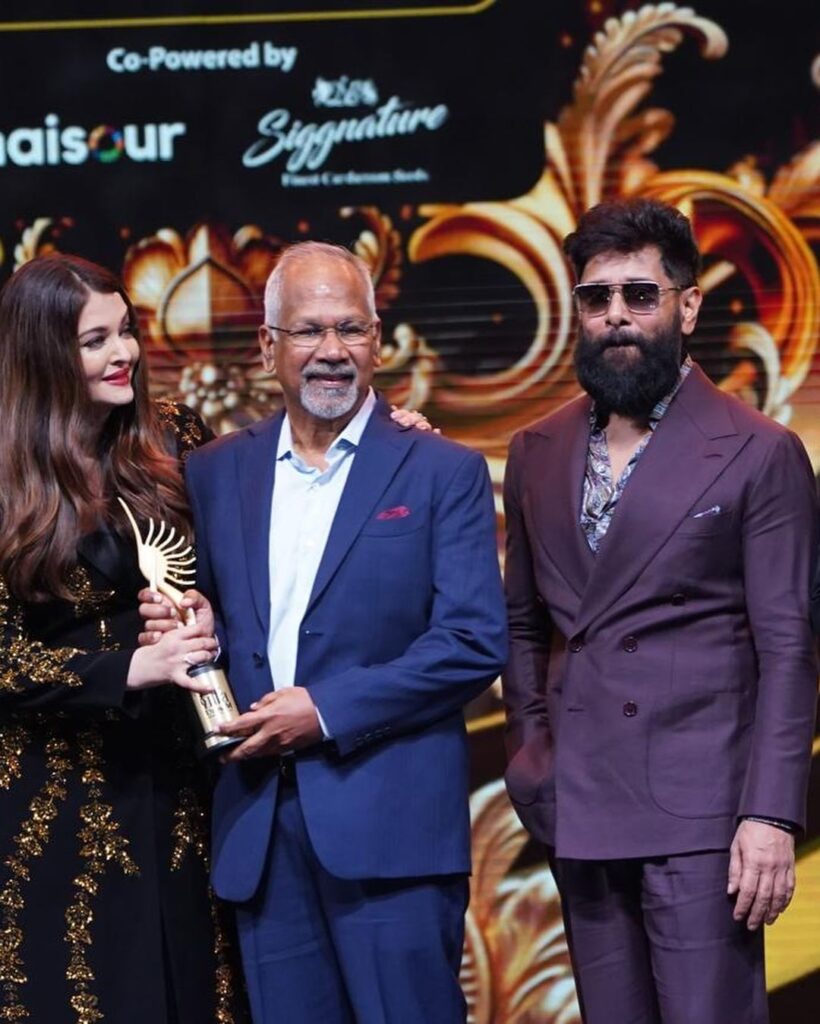 Maniratnam wins Best Director at IIFA Utsavam விருதுகள் 2024