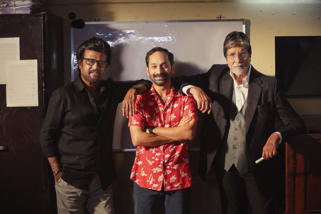 Rajinkanth, Fahadh Faasil, Amitabh Bachchan