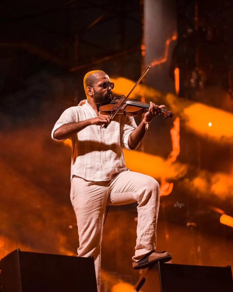 Violinist Govind Vasantha