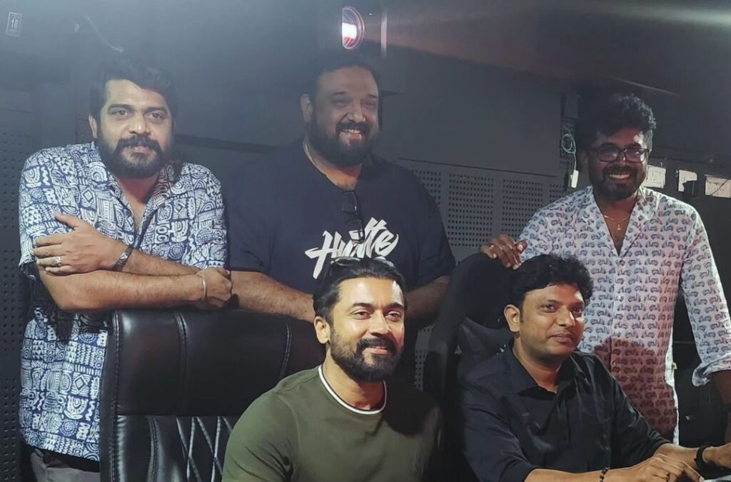 Nishadh Yusuf with கங்குவா team